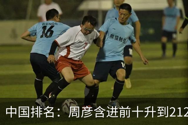 中国排名：周彦含进前十升到212位 彭博夺冠693位